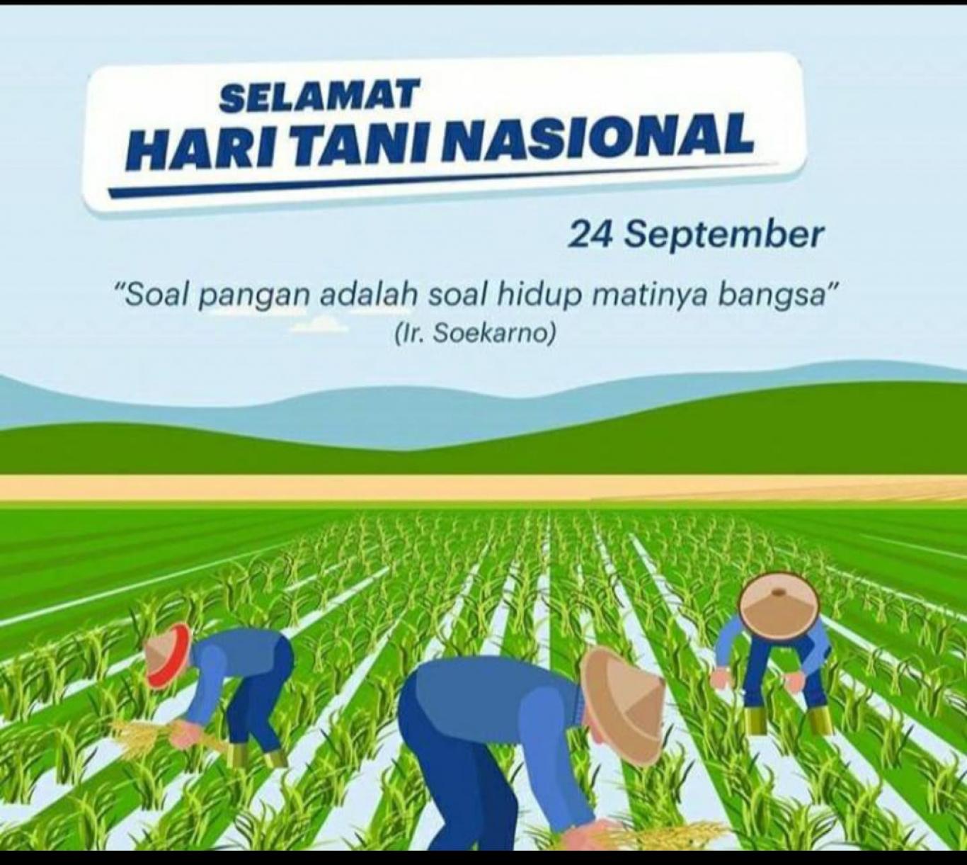 SELAMAT HARI TANI NASIONAL
